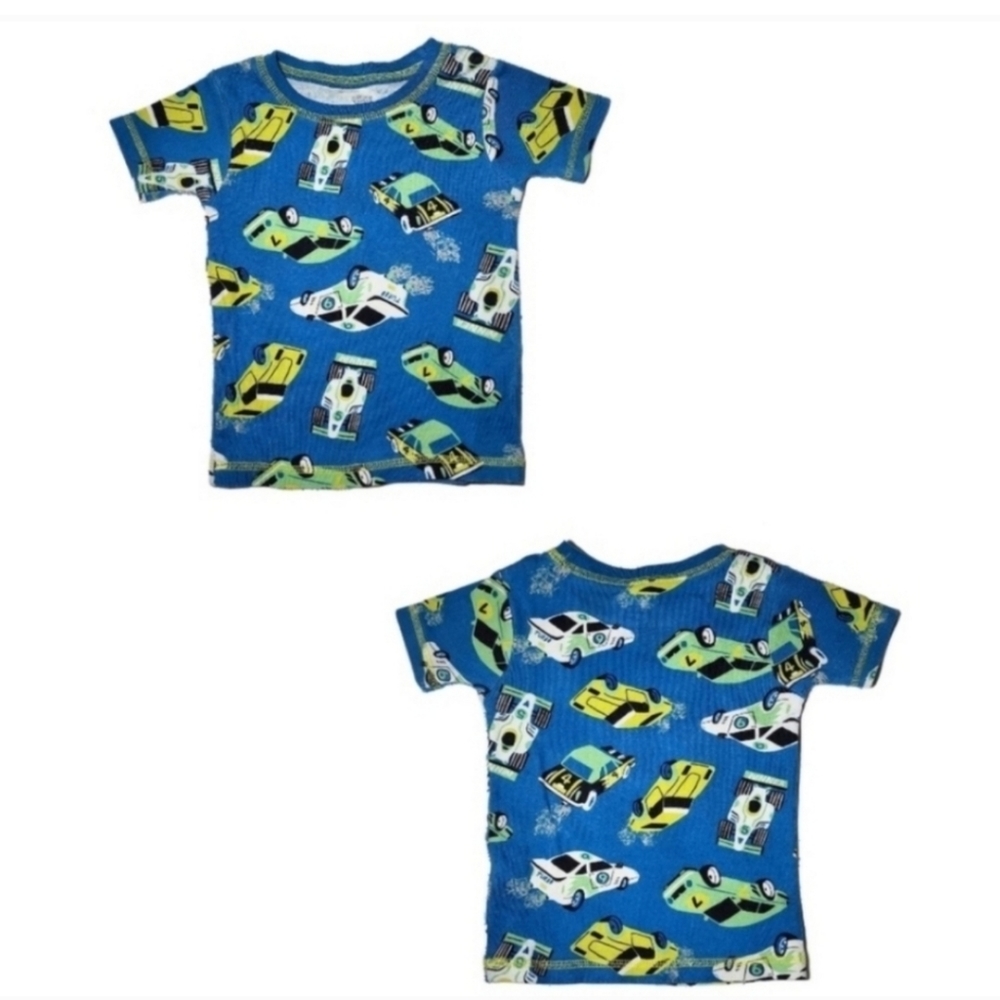 CARTER'S TODDLER BOY'S PAJAMA BUNDLE BLUE/GREEN 3T - Picture 6 of 9
